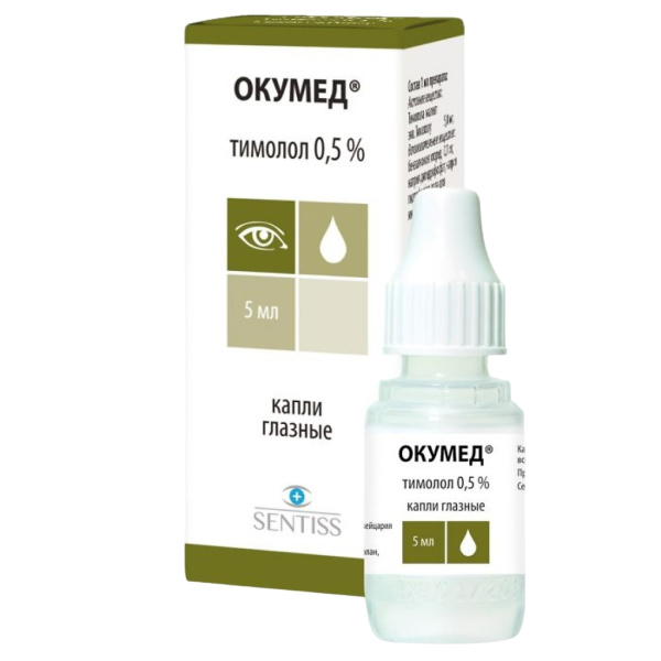 Окумед капли глазные 0.5% x 5мл №1 фото в интернет-аптеке "Фармсервис"