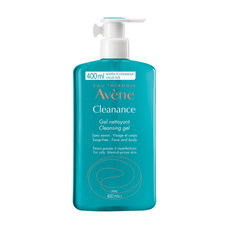 Гель AVENE Cleanance очищающий 400мл детальное фото в интернет-аптеке "Фармсервис"