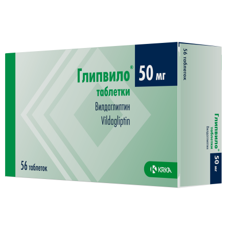 Глипвило таблетки 50мг №56 детальное фото в интернет-аптеке "Фармсервис"