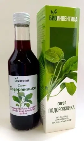 Сироп Подорожника 250мл детальное фото в интернет-аптеке "Фармсервис"
