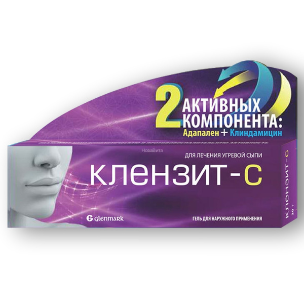 Клензит-С гель для наружного применения 1мг/г+10мг/г x 30г №1 фото в интернет-аптеке "Фармсервис"