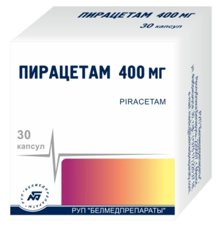 Пирацетам капсулы 400мг №30 детальное фото в интернет-аптеке "Фармсервис"