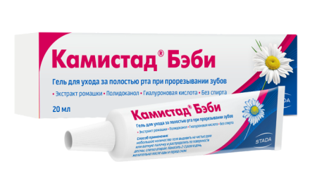 Камистад бэби гель 20г детальное фото в интернет-аптеке "Фармсервис"