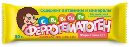 Феррогематоген-Фармстандарт пастилки жевательные 50г детальное фото в интернет-аптеке "Фармсервис"
