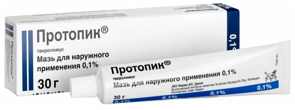 Протопик мазь для наружного применения 0.1% x 30г №1 фото в интернет-аптеке "Фармсервис" Протопик мазь для наружного применения 0.1% x 30г №1 фото в интернет-аптеке "Фармсервис"