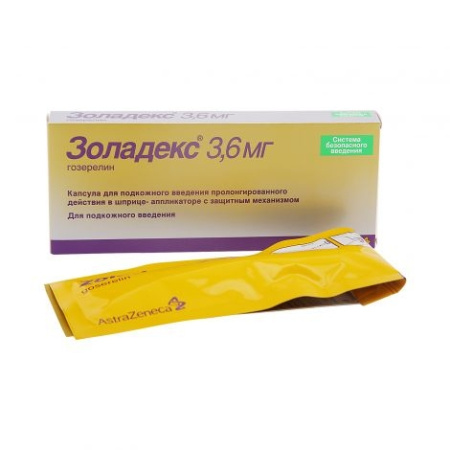 Золадекс имплантат 3.6мг №1 детальное фото в интернет-аптеке "Фармсервис"