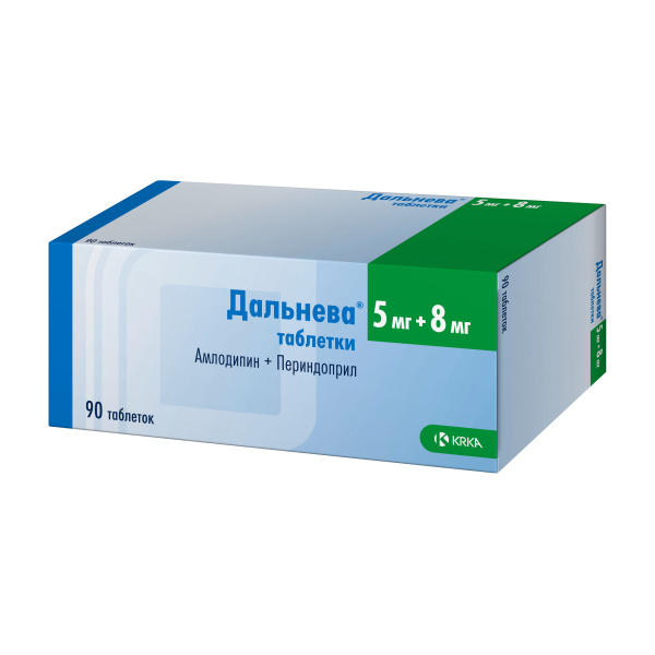 Дальнева таблетки 5мг+8мг №90 фото в интернет-аптеке "Фармсервис" Дальнева таблетки 5мг+8мг №90 фото в интернет-аптеке "Фармсервис"