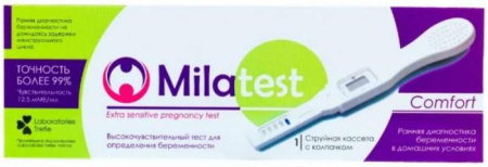 Тест на беременность Milatest Comfort детальное фото в интернет-аптеке "Фармсервис"