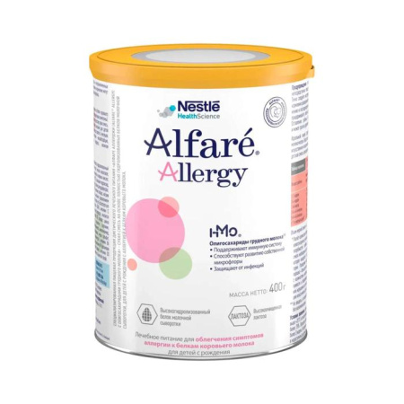 Смесь молочная ALFARE (Алфаре) Allergy 400г детальное фото в интернет-аптеке "Фармсервис"