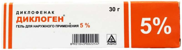 Диклоген гель для наружного применения 5% 30г №1 фото в интернет-аптеке "Фармсервис"