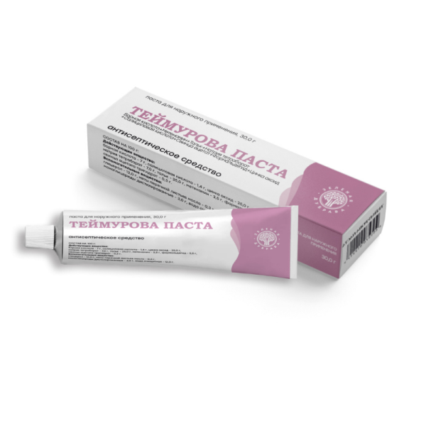 ТЕЙМУРОВА ПАСТА паста для наружного применения x 30г №1 фото в интернет-аптеке "Фармсервис"