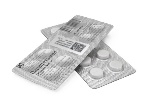 Парацетамол таблетки 500мг №10 фото в интернет-аптеке "Фармсервис"