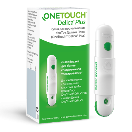 Ручка для прокалывания ONE TOUCH DELICA Plus детальное фото в интернет-аптеке "Фармсервис"