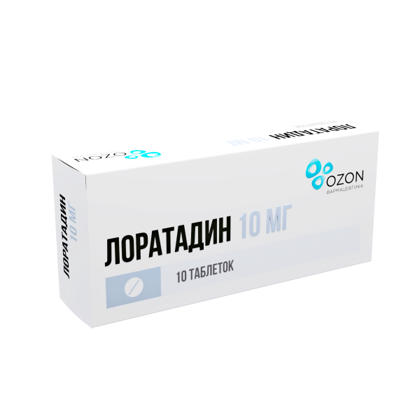 Лоратадин таблетки 10мг №10 фото в интернет-аптеке "Фармсервис" Лоратадин таблетки 10мг №10 фото в интернет-аптеке "Фармсервис"