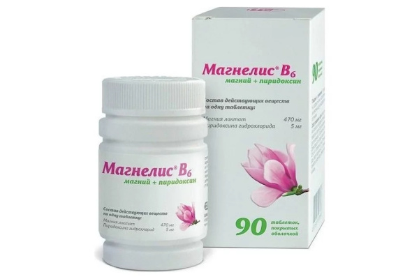 Магнелис В6 таблетки, покрытые плёночной оболочкой 48мг+5мг №90 фото в интернет-аптеке "Фармсервис"
