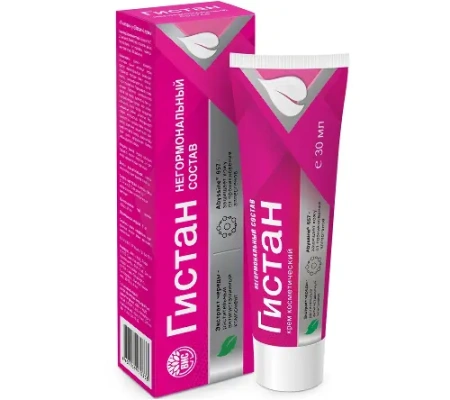 Гистан крем 30мл детальное фото в интернет-аптеке "Фармсервис" Гистан крем 30мл детальное фото в интернет-аптеке "Фармсервис"