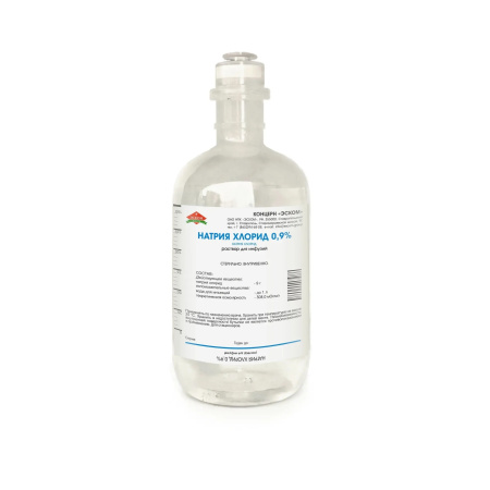 Натрия хлорид раствор для инфузий 0.9% x 100мл №28 детальное фото в интернет-аптеке "Фармсервис"