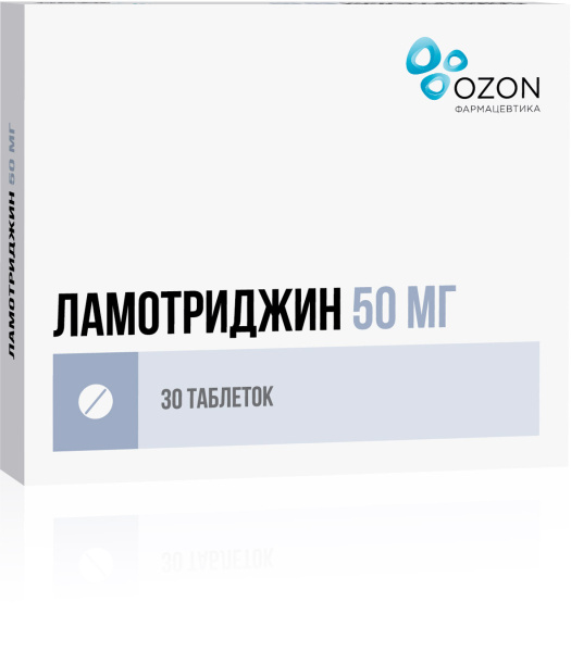 Ламотриджин таблетки 50мг №30 фото в интернет-аптеке "Фармсервис" Ламотриджин таблетки 50мг №30 фото в интернет-аптеке "Фармсервис"
