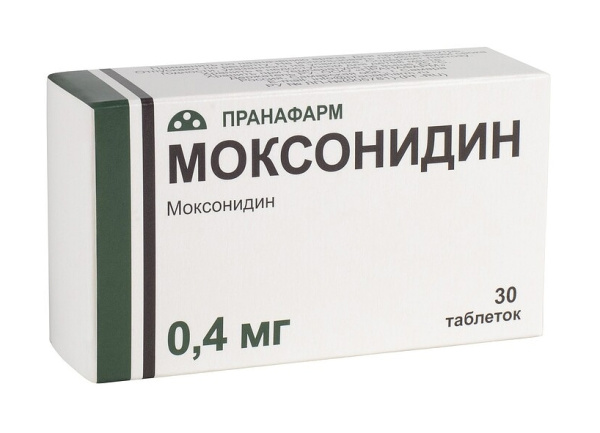 МОКСОНИДИН таблетки, покрытые плёночной оболочкой 400мкг №30 фото в интернет-аптеке "Фармсервис"