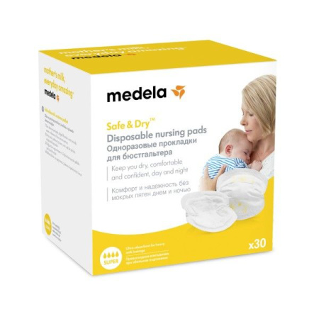 Прокладки для бюстгалтера для кормящих матерей MEDELA одноразовые 30 шт. детальное фото в интернет-аптеке "Фармсервис"