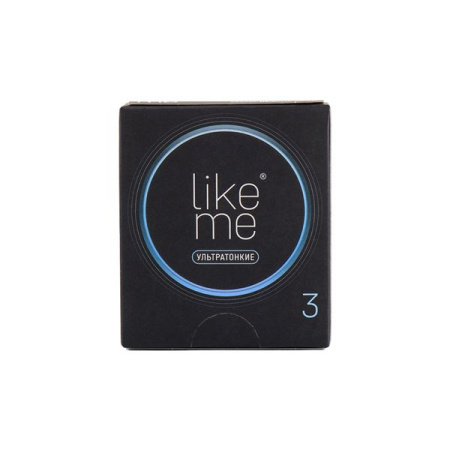 Презерватив LIKE ME №3 ультратонкие детальное фото в интернет-аптеке "Фармсервис"