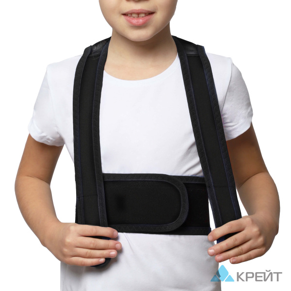 Корректор осанки (реклинатор) Крейт E-11 детский 2 ребра жесткости фото в интернет-аптеке "Фармсервис"