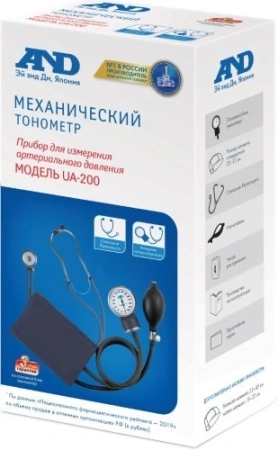 Тонометр AND UA-200 механический детальное фото в интернет-аптеке "Фармсервис"