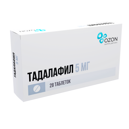 Тадалафил таблетки, покрытые плёночной оболочкой 5мг №28 детальное фото в интернет-аптеке "Фармсервис"