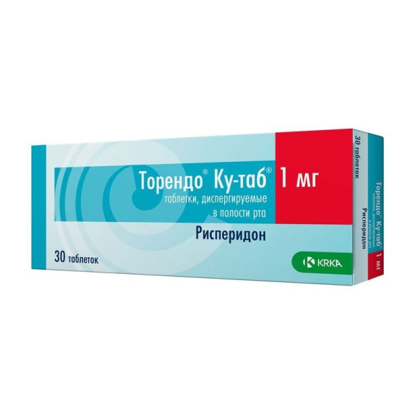 Торендо Ку-таб таблетки, диспергируемые в полости рта 1мг №30 фото в интернет-аптеке "Фармсервис"