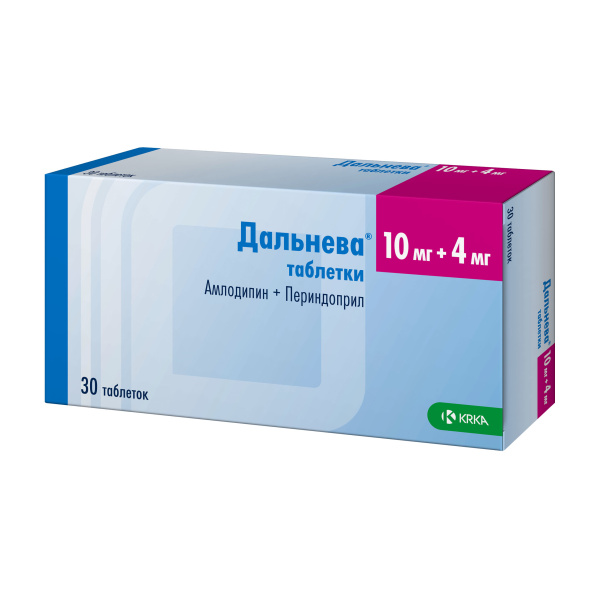 Дальнева таблетки 10мг+4мг №30 фото в интернет-аптеке "Фармсервис" Дальнева таблетки 10мг+4мг №30 фото в интернет-аптеке "Фармсервис"