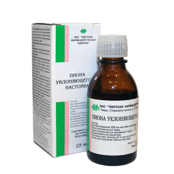 Пиона уклоняющегося настойка настойка 50г/1000мл+50г/1000мл x 25мл №1 фото в интернет-аптеке "Фармсервис"