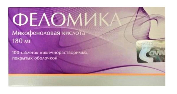 ФЕЛОМИКА таблетки кишечнорастворимые, покрытые оболочкой 180мг №100 фото в интернет-аптеке "Фармсервис"