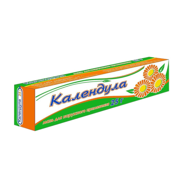 Календула мазь для наружного применения 2.5г x 25г №1 фото в интернет-аптеке "Фармсервис"