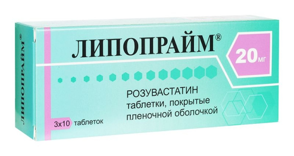 Липопрайм таблетки, покрытые плёночной оболочкой 20мг №30 фото в интернет-аптеке "Фармсервис" Липопрайм таблетки, покрытые плёночной оболочкой 20мг №30 фото в интернет-аптеке "Фармсервис"