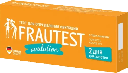 Тест на овуляцию FRAUTEST ovulation №5 детальное фото в интернет-аптеке "Фармсервис"