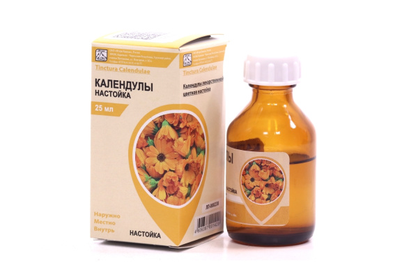 Календулы настойка настойка 100г/1000мл x 25мл №1 фото в интернет-аптеке "Фармсервис"