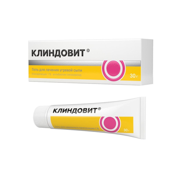 Клиндовит гель для наружного применения 1% x 30г №1 фото в интернет-аптеке "Фармсервис"