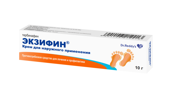 Экзифин крем для наружного применения 1% x 10г №1 фото в интернет-аптеке "Фармсервис"