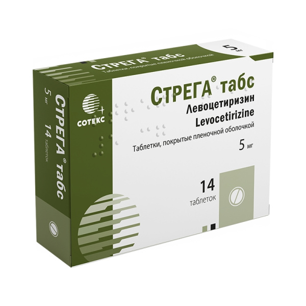 СТРЕГА табс таблетки, покрытые плёночной оболочкой 5мг №14 фото в интернет-аптеке "Фармсервис" СТРЕГА табс таблетки, покрытые плёночной оболочкой 5мг №14 фото в интернет-аптеке "Фармсервис"