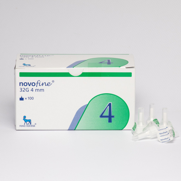 Игла Новофайн для шприц ручки G32 4мм №100 фото в интернет-аптеке "Фармсервис"