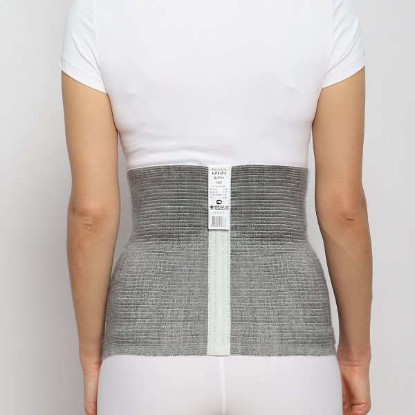 Бандаж пояснично-крестцовый Крейт Б-711 согревающий фото в интернет-аптеке "Фармсервис"