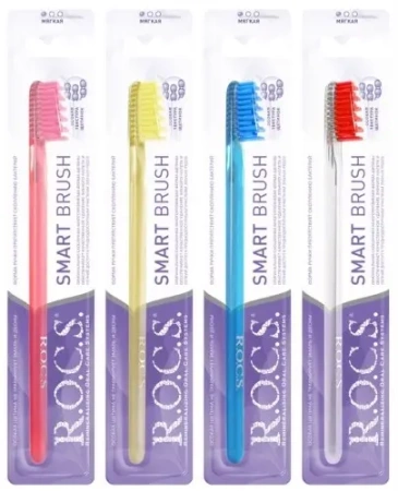 Зубная щетка РОКС модельная мягкая детальное фото в интернет-аптеке "Фармсервис"