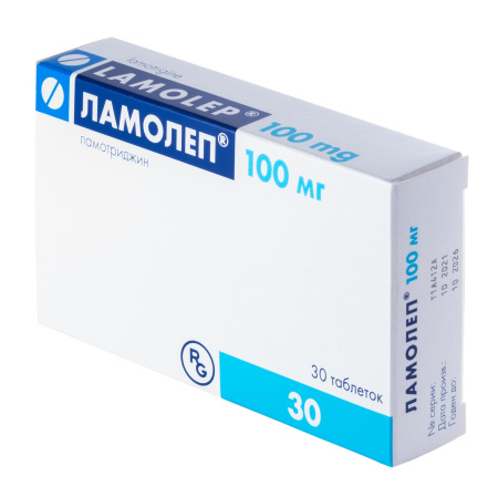 Ламолеп таблетки 100мг №30 детальное фото в интернет-аптеке "Фармсервис"