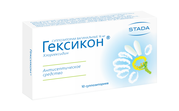 Гексикон суппозитории вагинальные 16мг №10 фото в интернет-аптеке "Фармсервис"