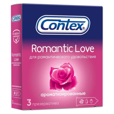 Презерватив CONTEX №3 Romantic (ароматизированные) детальное фото в интернет-аптеке "Фармсервис"