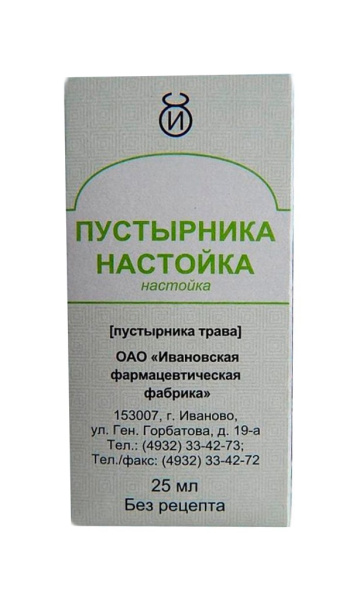 Пустырника настойка настойка 200г x 25мл №1 фото в интернет-аптеке "Фармсервис"