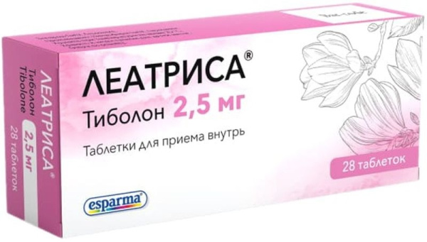 Леатриса таблетки 2.5мг №28 фото в интернет-аптеке "Фармсервис"
