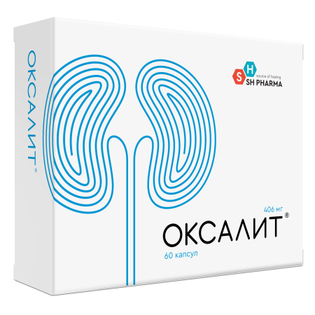 SH PHARMA ОКСАЛИТ капс. 406мг №60 детальное фото в интернет-аптеке "Фармсервис"