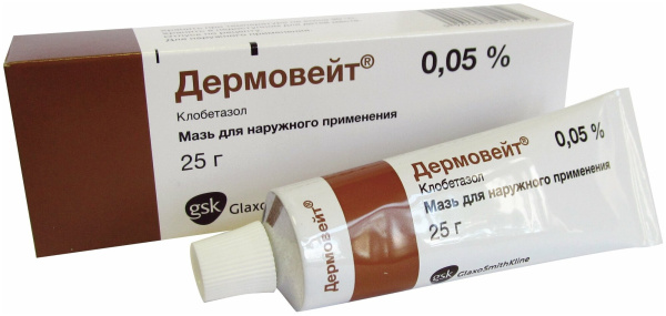 Дермовейт мазь для наружного применения 0.05% x 25г №1 фото в интернет-аптеке "Фармсервис"