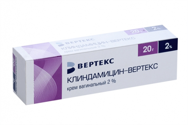Клиндамицин-Вертекс крем вагинальный 2% x 20г №1 фото в интернет-аптеке "Фармсервис"